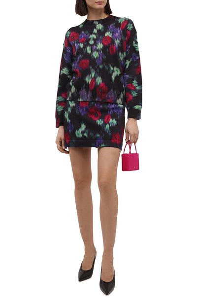 Юбка из хлопка и вискозы KENZO, арт. FC52JU6543CA, фото 2