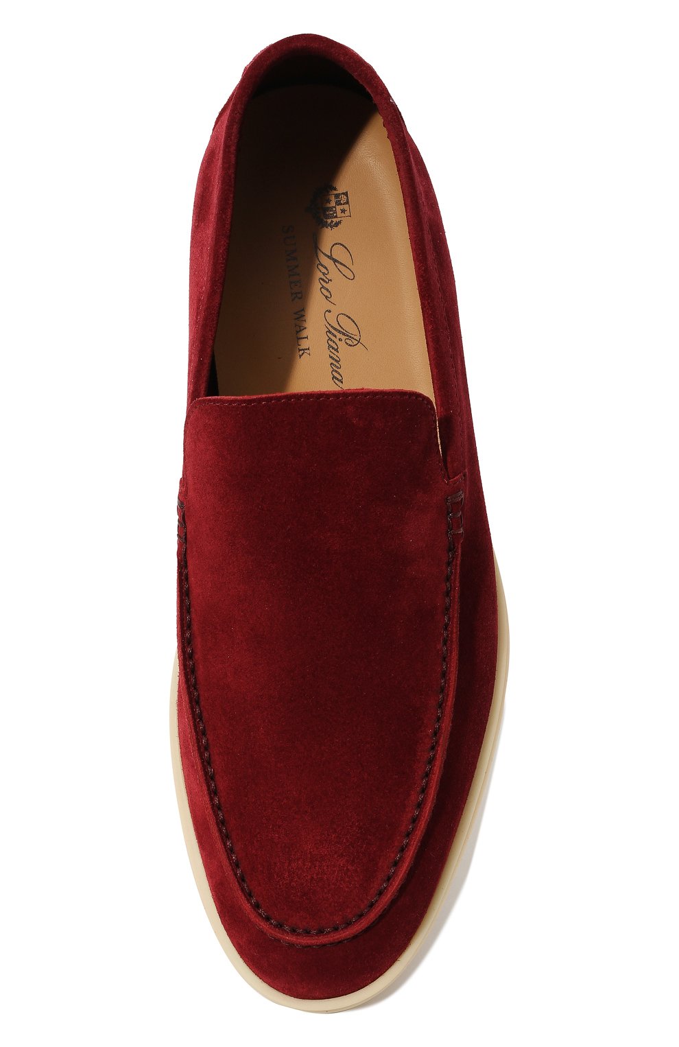 Замшевые лоферы summer walk LORO PIANA, арт. FAE8124, фото 6