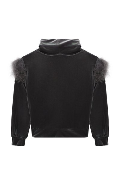 Велюровый свитшот MONNALISA, арт. 71D604, фото 2