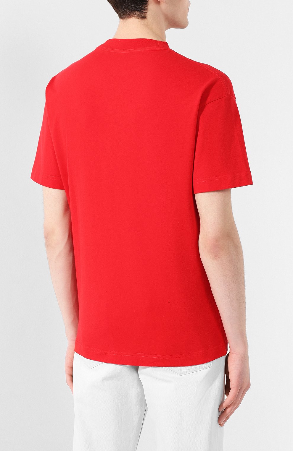 Хлопковая футболка PALM ANGELS, арт. PMAA001R204130012001, фото 4