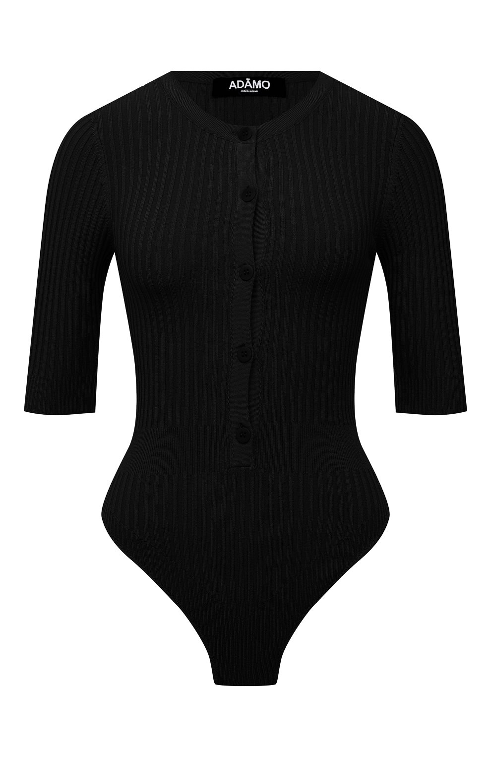Боди ANDREADAMO черного цвета по цене 43100 руб., арт. ADSS21B001014372, фото 1 Боди ANDREADAMO, арт. ADSS21B001014372, фото 1
