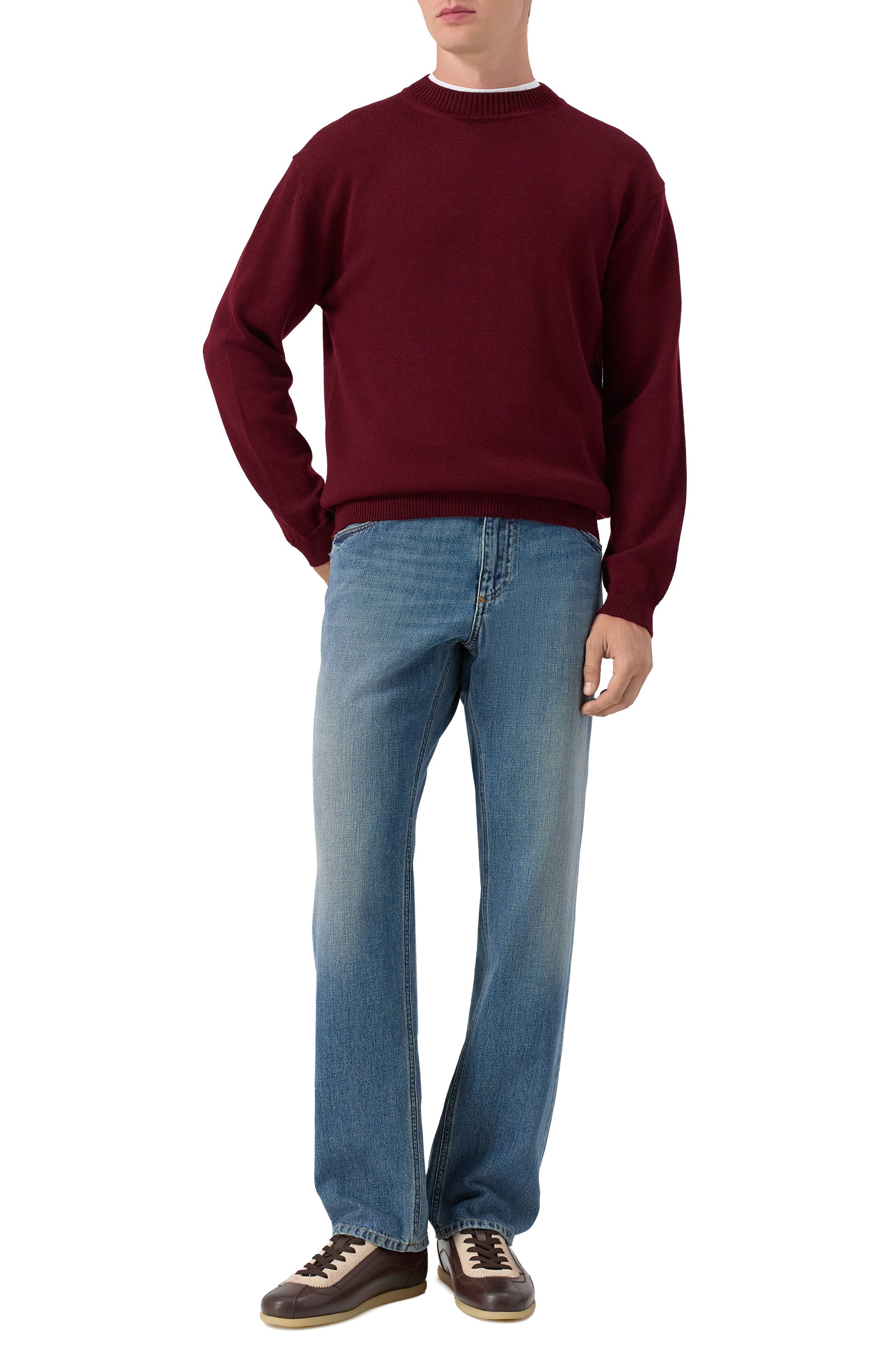 Шерстяной джемпер DANIELE FIESOLI, арт. DF0117, фото 2