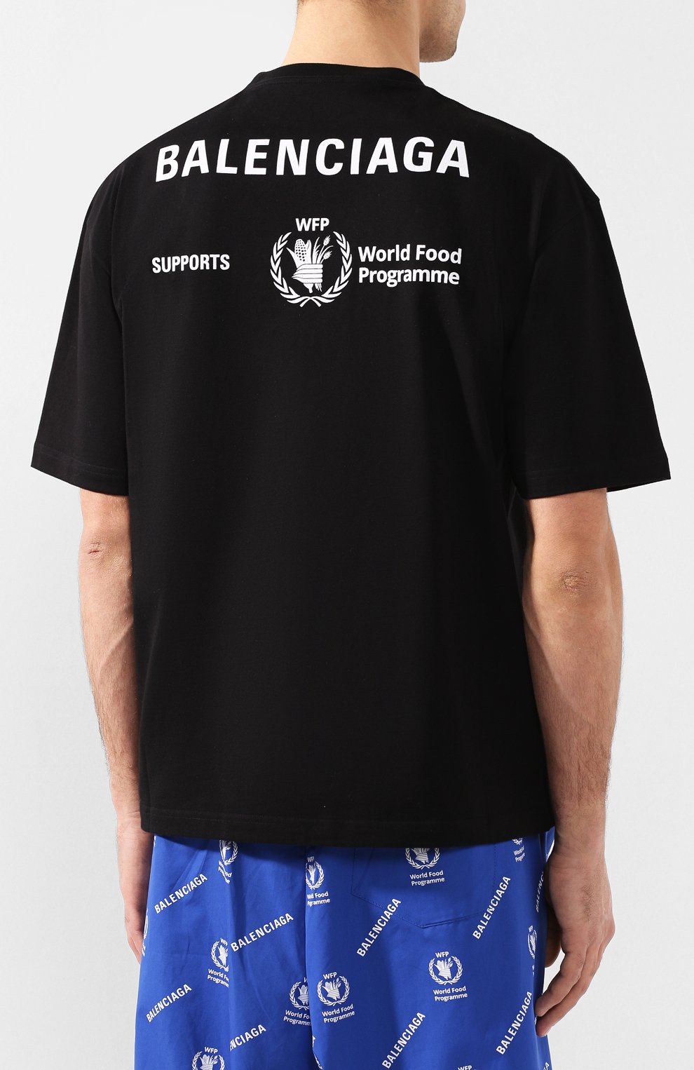 Хлопковая футболка BALENCIAGA, арт. 612966/THV84, фото 4