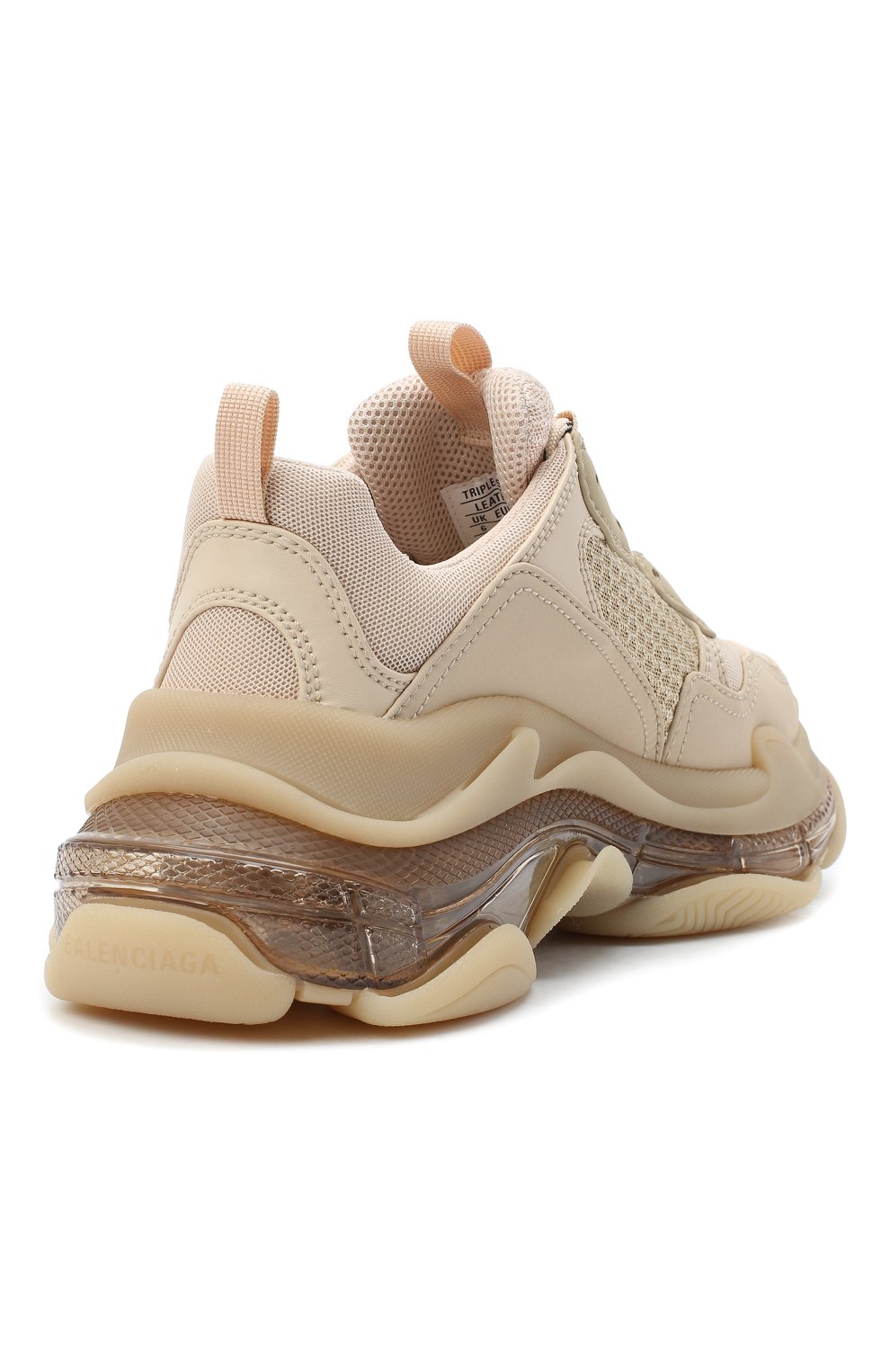 Текстильные кроссовки triple s BALENCIAGA, арт. 544351/W2GA1, фото 4