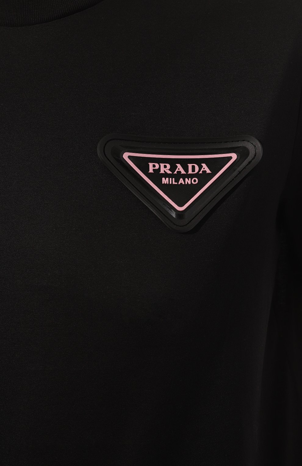 Хлопковая футболка PRADA, арт. 35838-1X58-F0002-161, фото 5