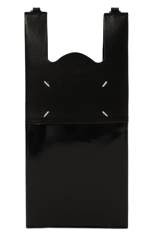 

Кожаный чехол для iPhone Maison Margiela, Чёрный