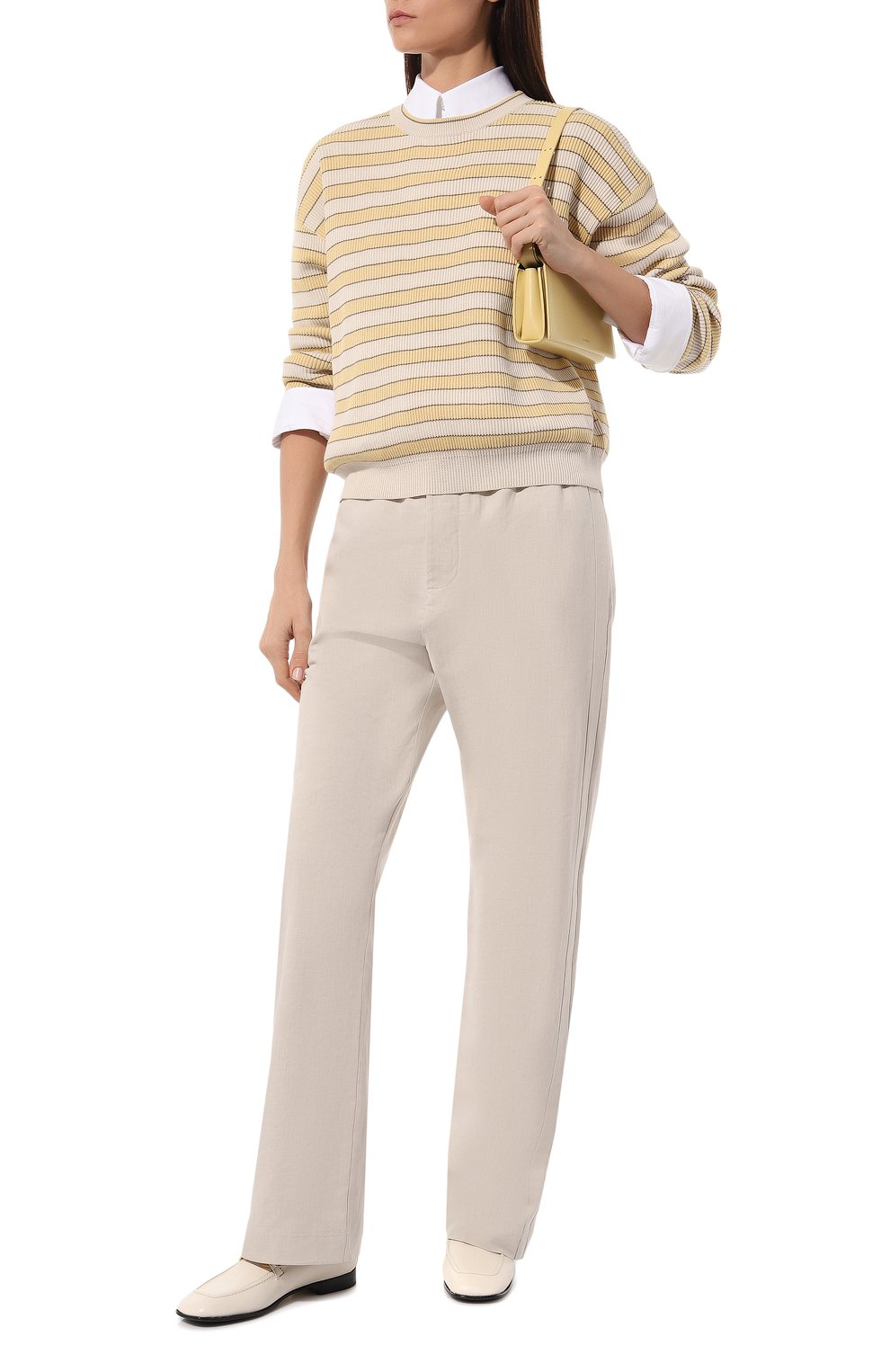 Брюки из хлопка и льна MVST, арт. 16W054/LE00, фото 2