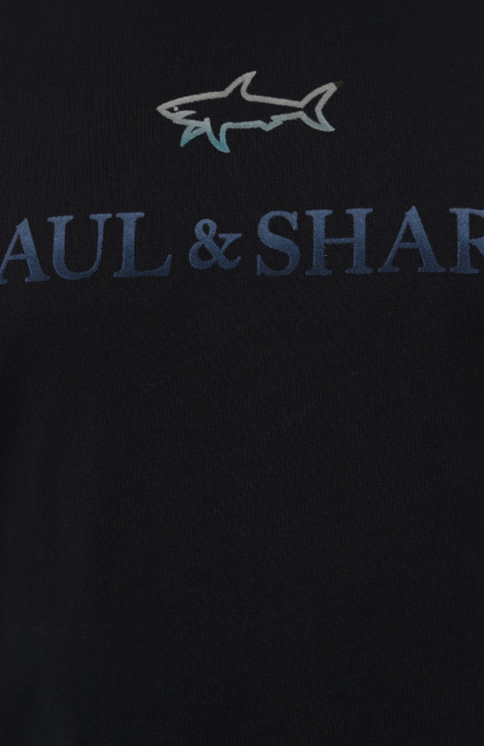 Хлопковая футболка PAUL&SHARK темно-синего цвета по цене 19150 руб., арт. 14311604/3XL, фото 5 Хлопковая футболка PAUL&SHARK, арт. 14311604/3XL, фото 5