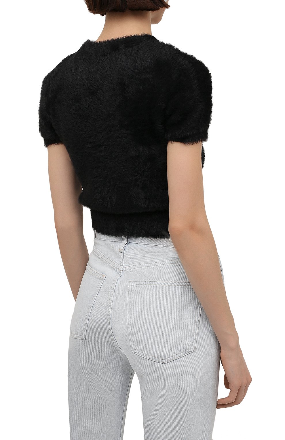 Топ ALEXANDER WANG черного цвета по цене 92250 руб., арт. 1KC4211052, фото 4 Топ ALEXANDER WANG, арт. 1KC4211052, фото 4