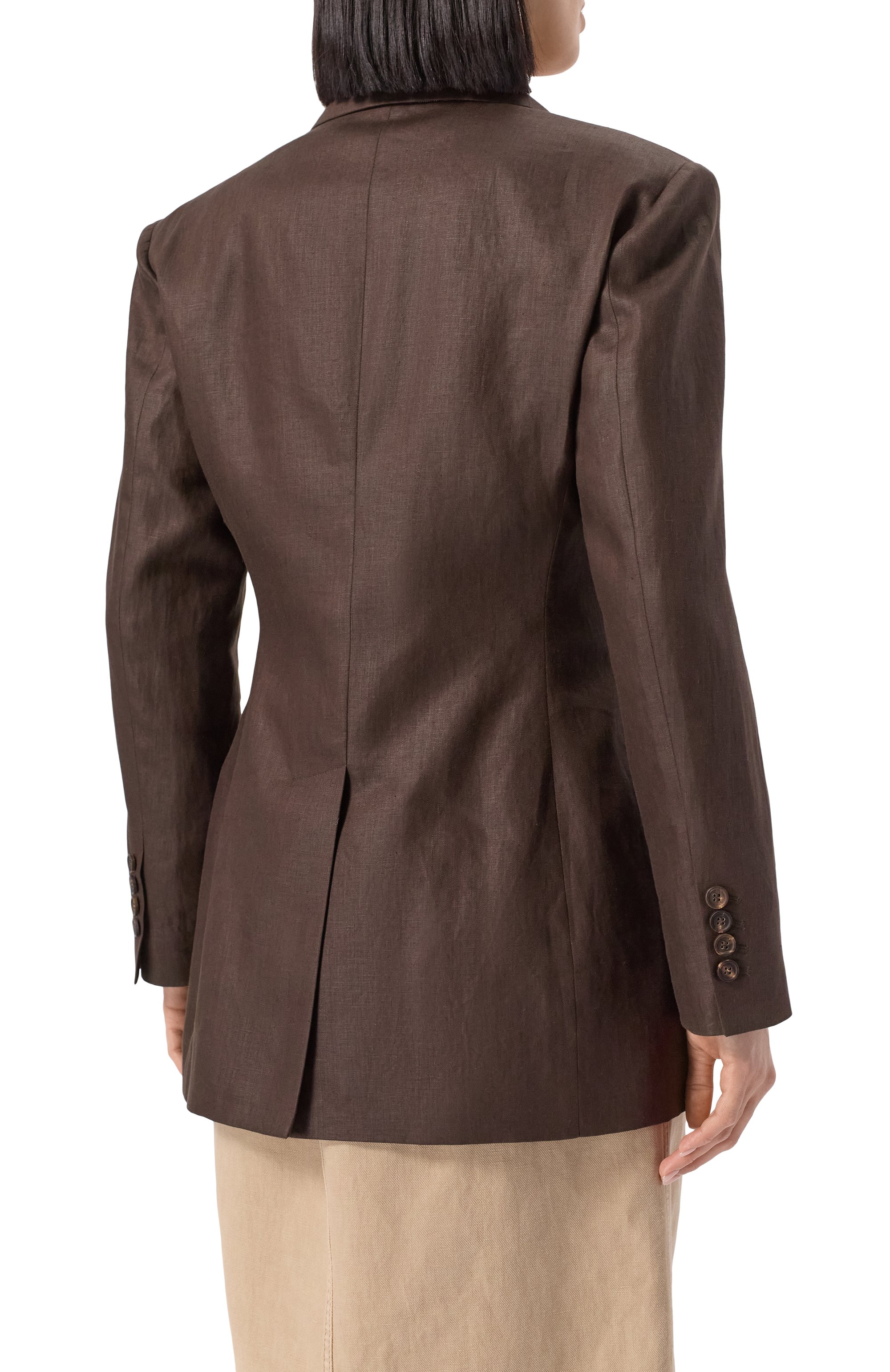 Льняной жакет BRUNELLO CUCINELLI, арт. ML1427261, фото 4