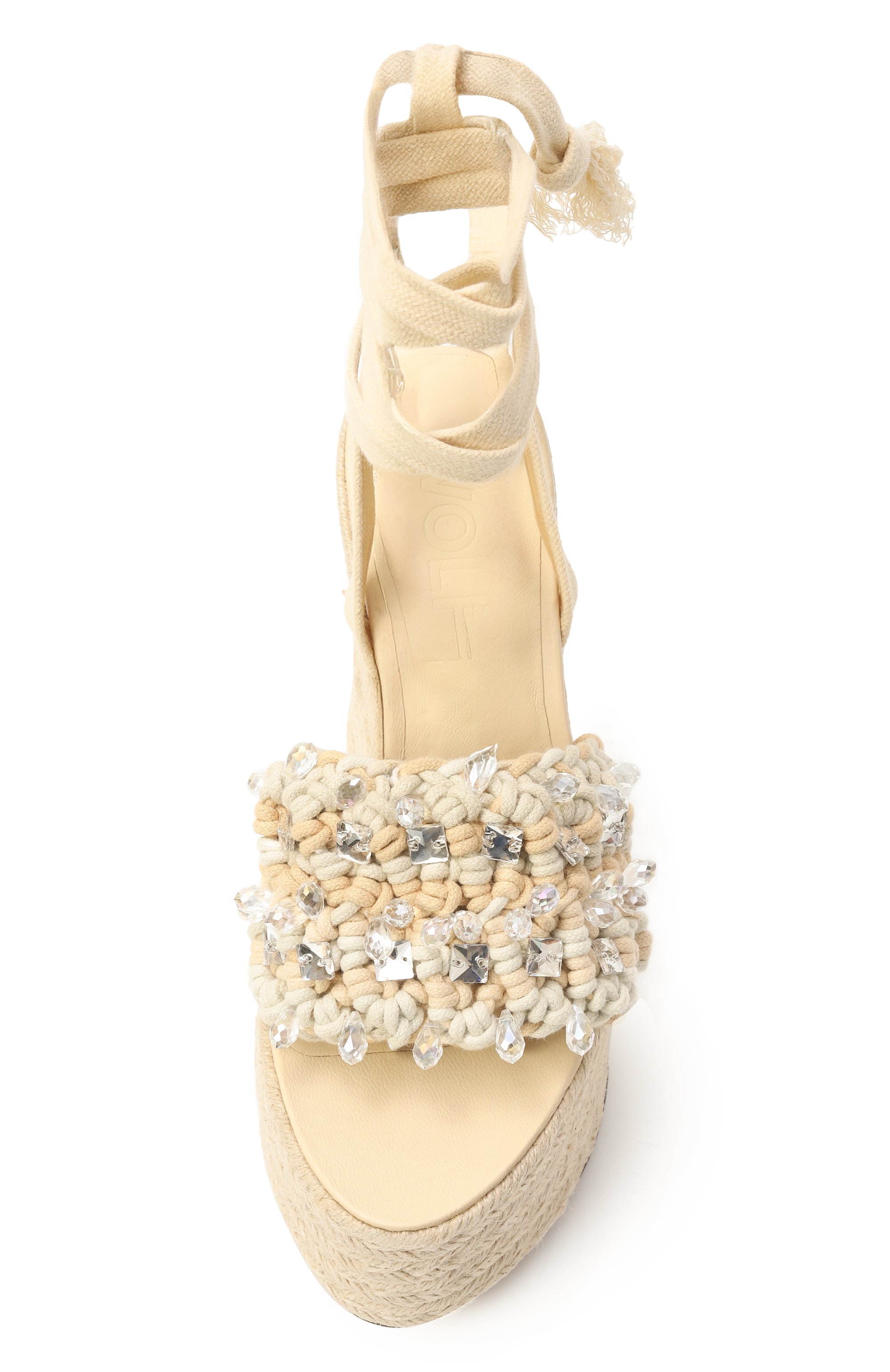 Текстильные босоножки peony NAKED WOLFE, арт. PE0NY/R0PE, фото 6