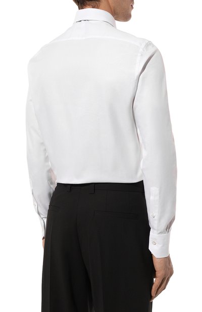 Хлопковая сорочка ZEGNA, арт. 701502A7/9MS0JI, фото 5