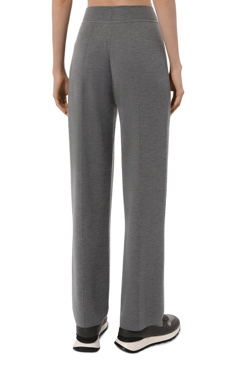 Шерстяные брюки ALLUDE, арт. 245/64031, фото 4