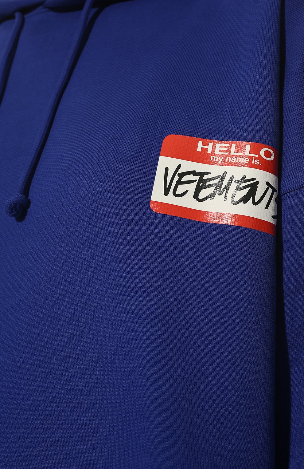 Хлопковое худи VETEMENTS, арт. UE52TR390N 1601/W, фото 5