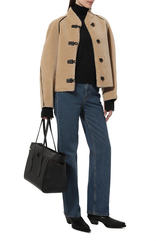Кашемировая водолазка Helmut Lang N10HW701 Чёрный  N10HW701 Фото 2