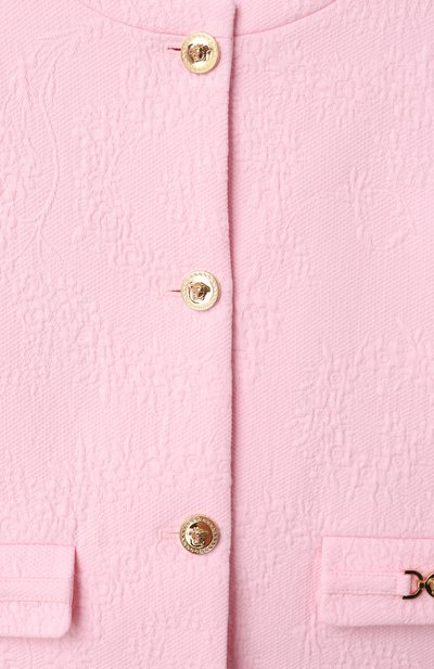 Хлопковый жакет VERSACE, арт. 1018173/1A13174, фото 3