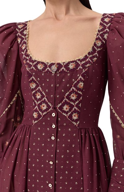 Хлопковое платье ULYANA SERGEENKO, арт. ABM011SS24P1112Т24, фото 5