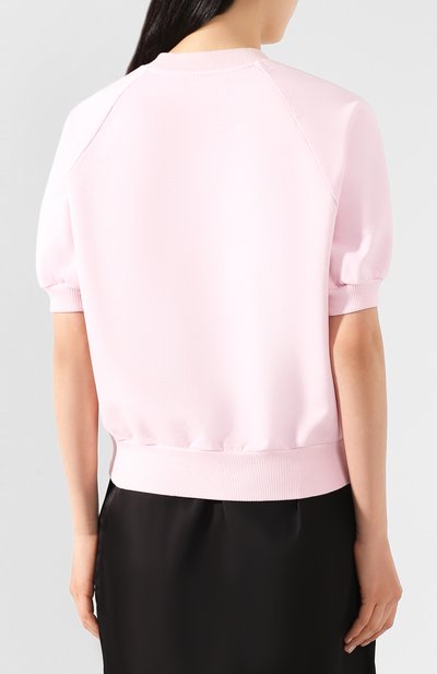 Хлопковый свитшот PRADA, арт. 135678-1WN6-F0028, фото 4