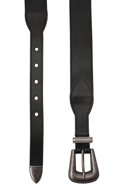 Кожаный ремень SAINT LAURENT, арт. 687820/1UR1D, фото 3