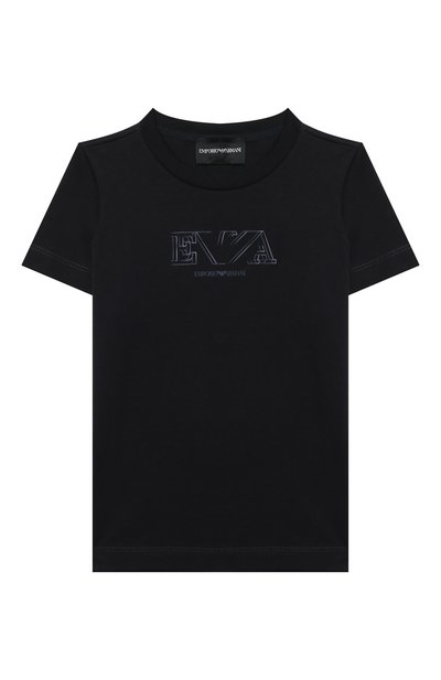 Комплект из двух футболок EMPORIO ARMANI темно-синего цвета по цене 12100 руб., арт. 3K4D01/4J09Z, фото 2 Комплект из двух футболок EMPORIO ARMANI, арт. 3K4D01/4J09Z, фото 2