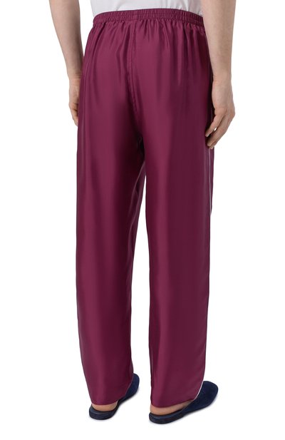 Шелковые брюки KITON, арт. UNWT005K0761H, фото 4