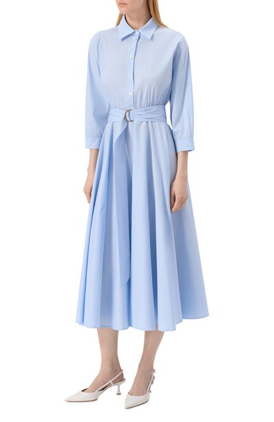 Хлопковое платье PIETRO BRUNELLI, арт. AG2505/C02937, фото 3