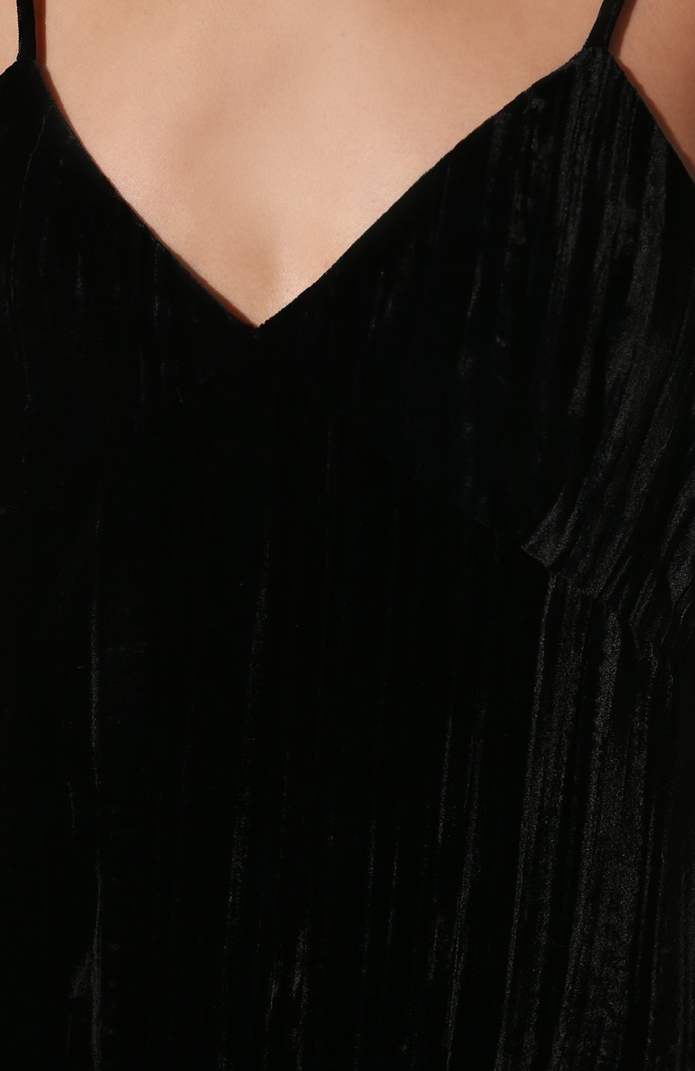 Платье SAINT LAURENT черного цвета по цене 181000 руб., арт. 683136/Y130R, фото 5 Платье SAINT LAURENT, арт. 683136/Y130R, фото 5