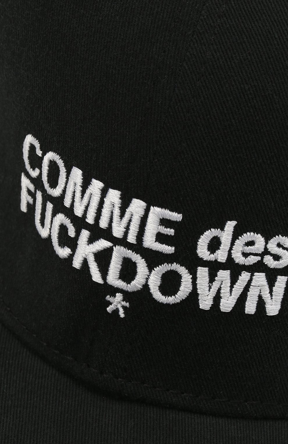 Хлопковая бейсболка COMME DES FUCKDOWN, арт. CDFA555, фото 3
