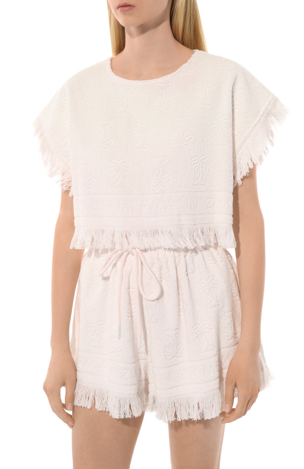 Хлопковая футболка ZIMMERMANN, арт. 5256TRS241, фото 3