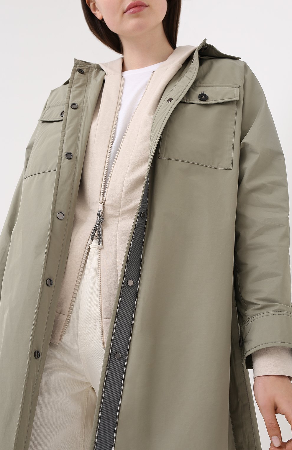 Плащ BRUNELLO CUCINELLI, арт. MB5749510P, фото 3