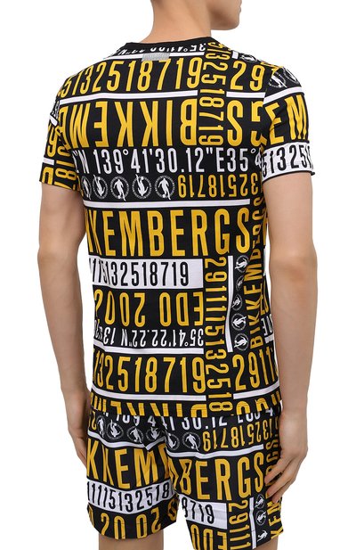 Хлопковая футболка DIRK BIKKEMBERGS, арт. VBKB04903, фото 4