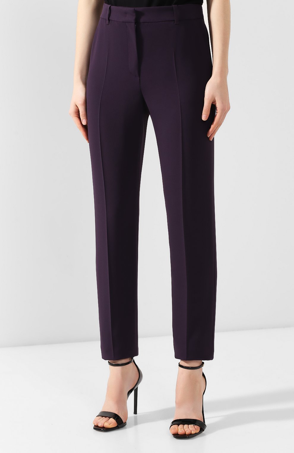 Брюки EMPORIO ARMANI темно-синего цвета по цене 51450 руб., арт. 4NP37T/42013, фото 3 Брюки EMPORIO ARMANI, арт. 4NP37T/42013, фото 3