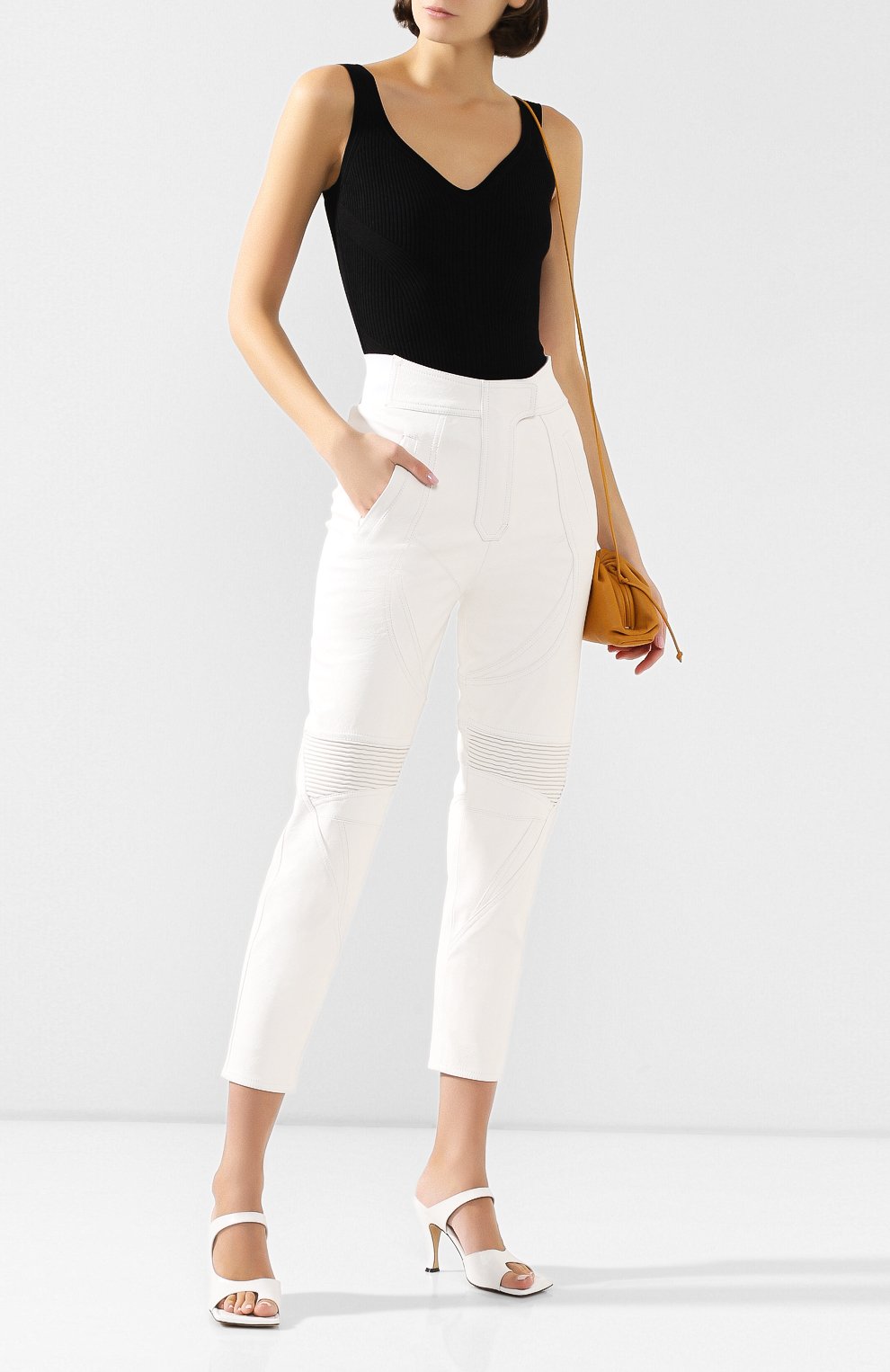 Брюки из экокожи STELLA MCCARTNEY, арт. 597926/SJB14, фото 2