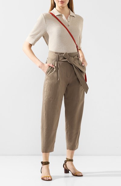 Хлопковые брюки BRUNELLO CUCINELLI, арт. M0F48P7193, фото 2