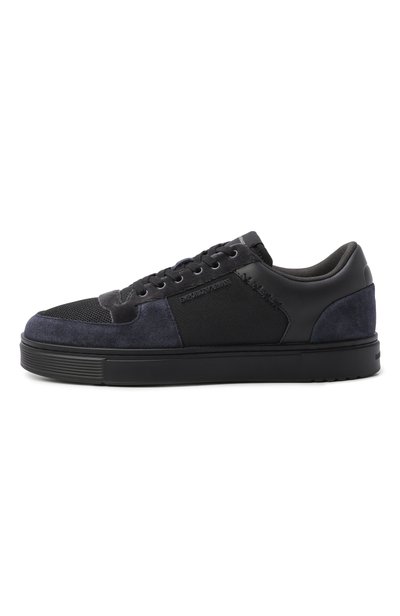 Комбинированные кеды EMPORIO ARMANI, арт. EM005293/AF23155, фото 3