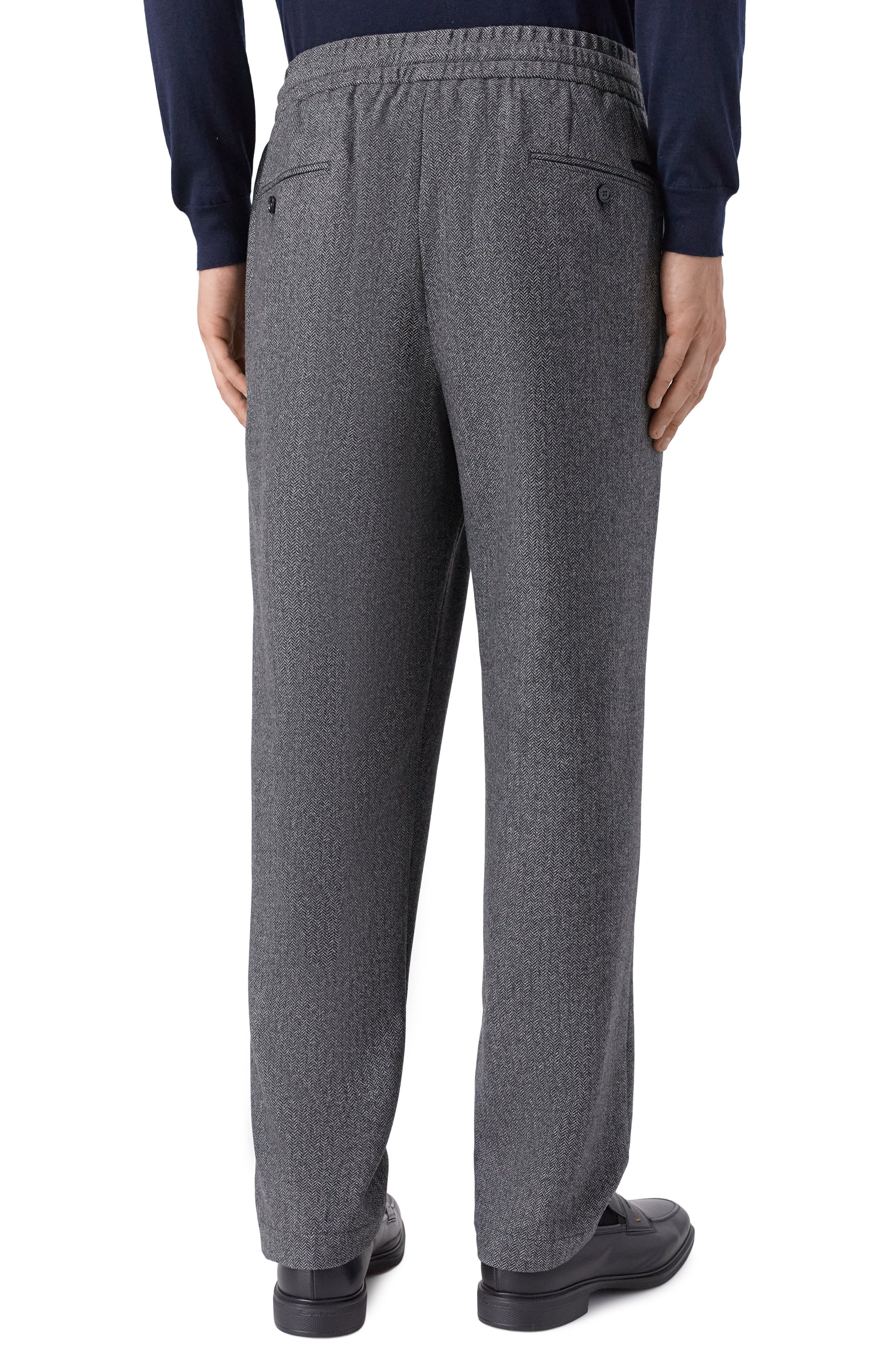 Шерстяные брюки DOLCE & GABBANA, арт. GP12QT/FCMDE, фото 4