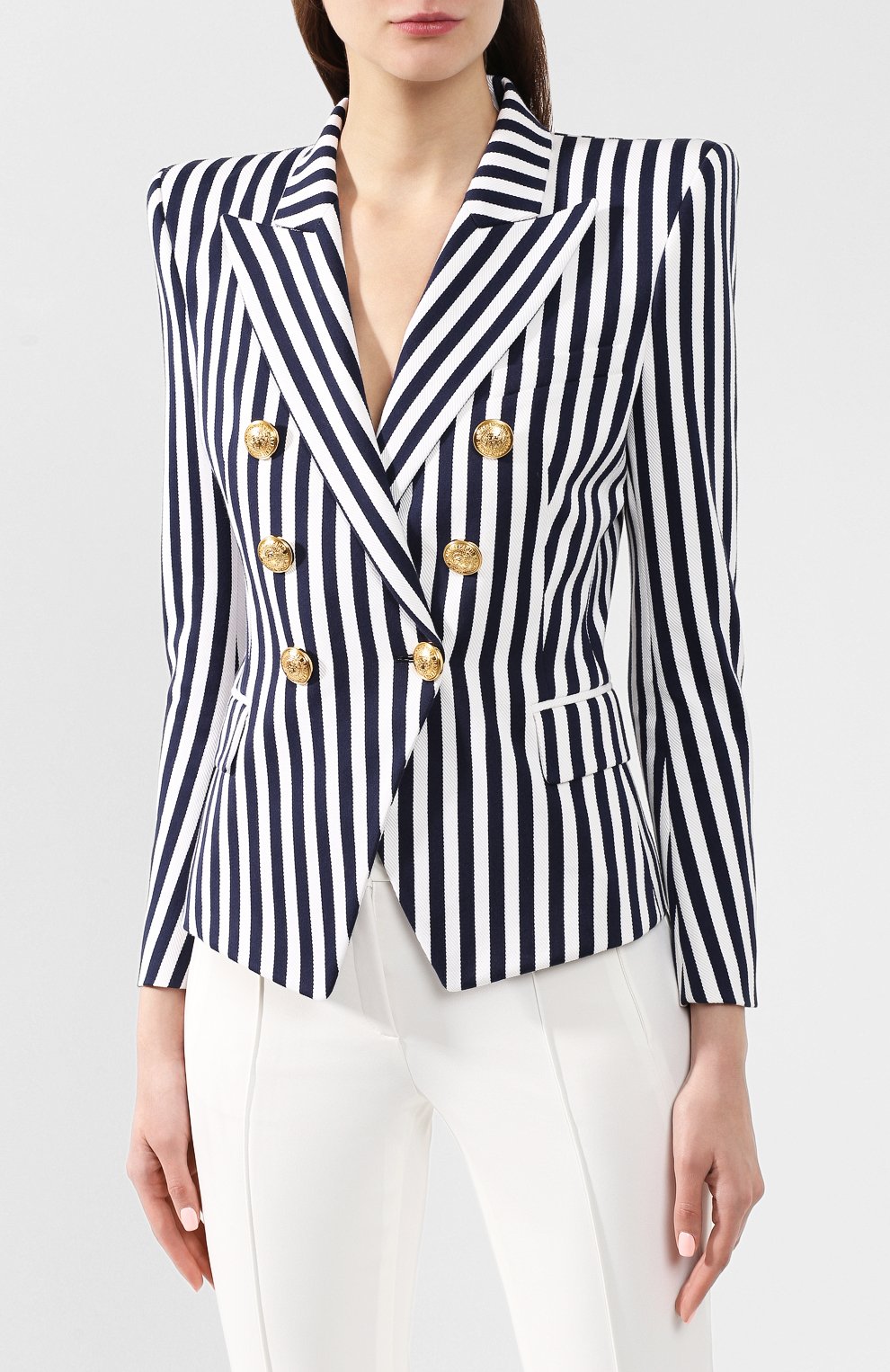 Хлопковый жакет BALMAIN, арт. RF27132/C084, фото 3