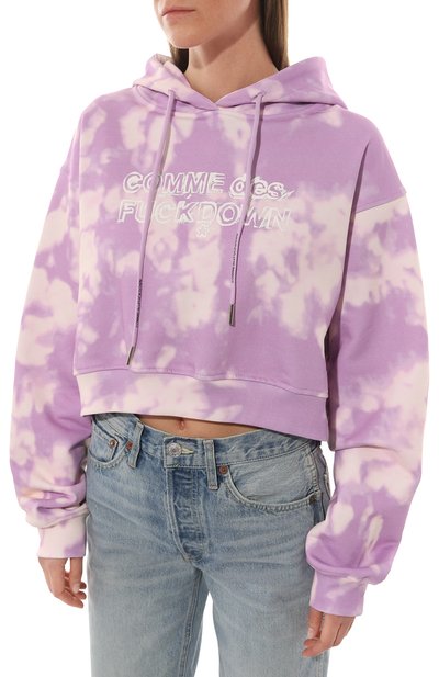 Хлопковое худи COMME DES FUCKDOWN, арт. CDFD2230, фото 3