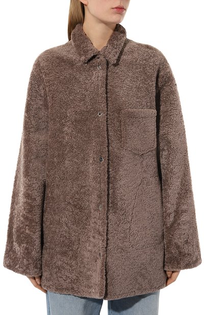 Дубленка из овчины MANZONI24, арт. 23M310-S18N, фото 3