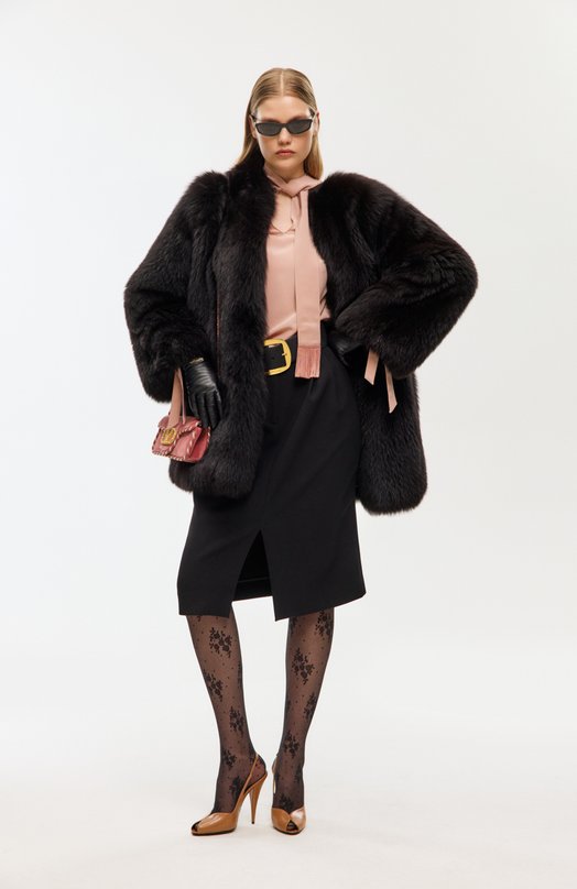 Кожаные туфли Page 110 Saint Laurent 840729/AAE9V Коричневый  840729/AAE9V Фото 7