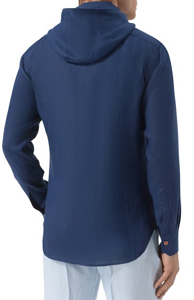 Льняная рубашка KITON, арт. UMCMARH0928610, фото 4