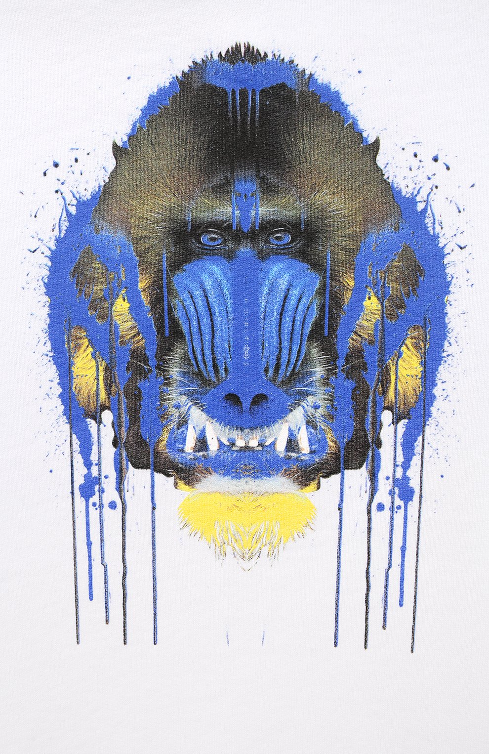 Хлопковое худи MARCELO BURLON KIDS OF MILAN, арт. 21E/B/MB/2102/0020/2-6Y, фото 3