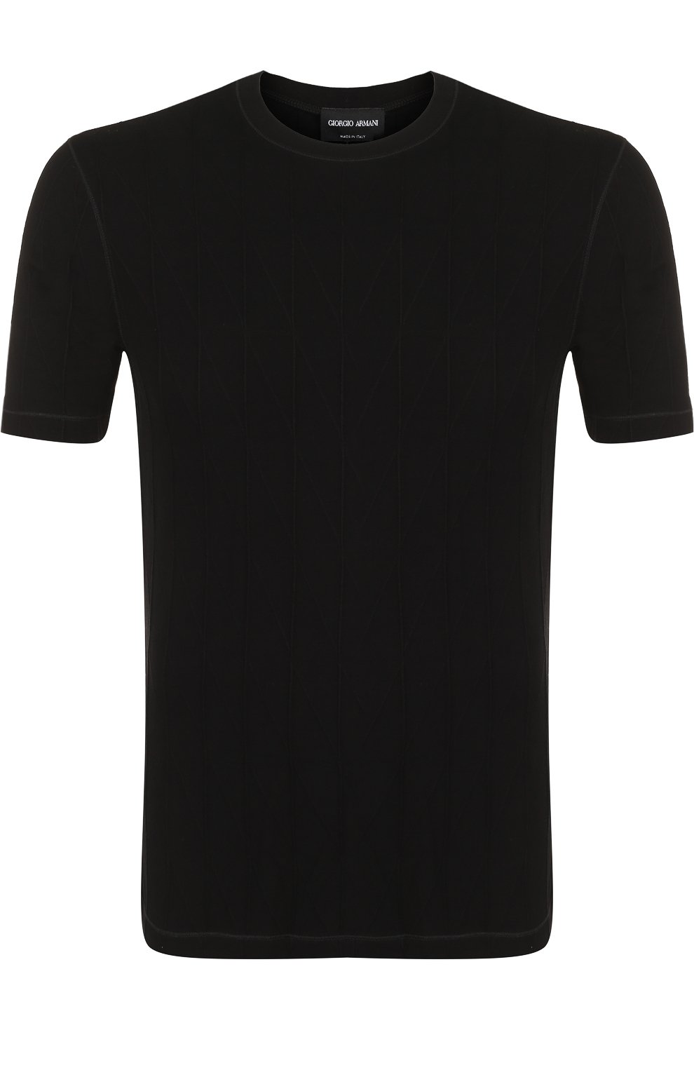 Однотонная футболка с круглым вырезом GIORGIO ARMANI, арт. 3ZSM71/SJTAZ, фото 1