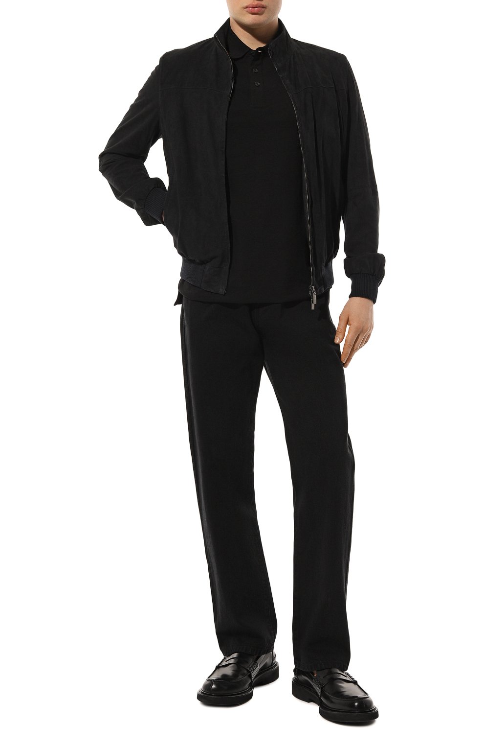 Хлопковое поло HUGO, арт. 50490775, фото 2