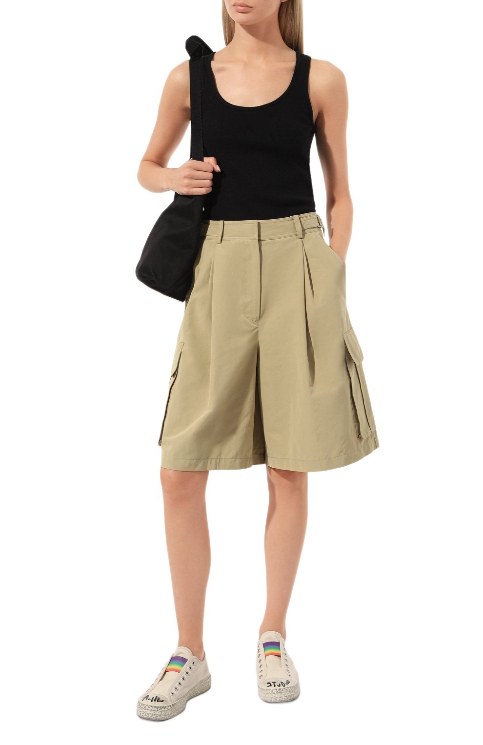 Текстильные кеды ACNE STUDIOS, арт. BALL0W RAINB0W WCGG, фото 2