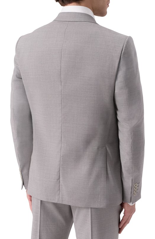 Шерстяной пиджак Emporio Armani EM002044/TE14083 Серый  EM002044/TE14083 Фото 5