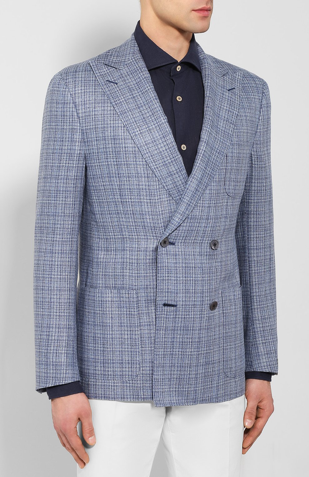 Шелковый пиджак CORNELIANI, арт. 85XY79-0116212/90, фото 3