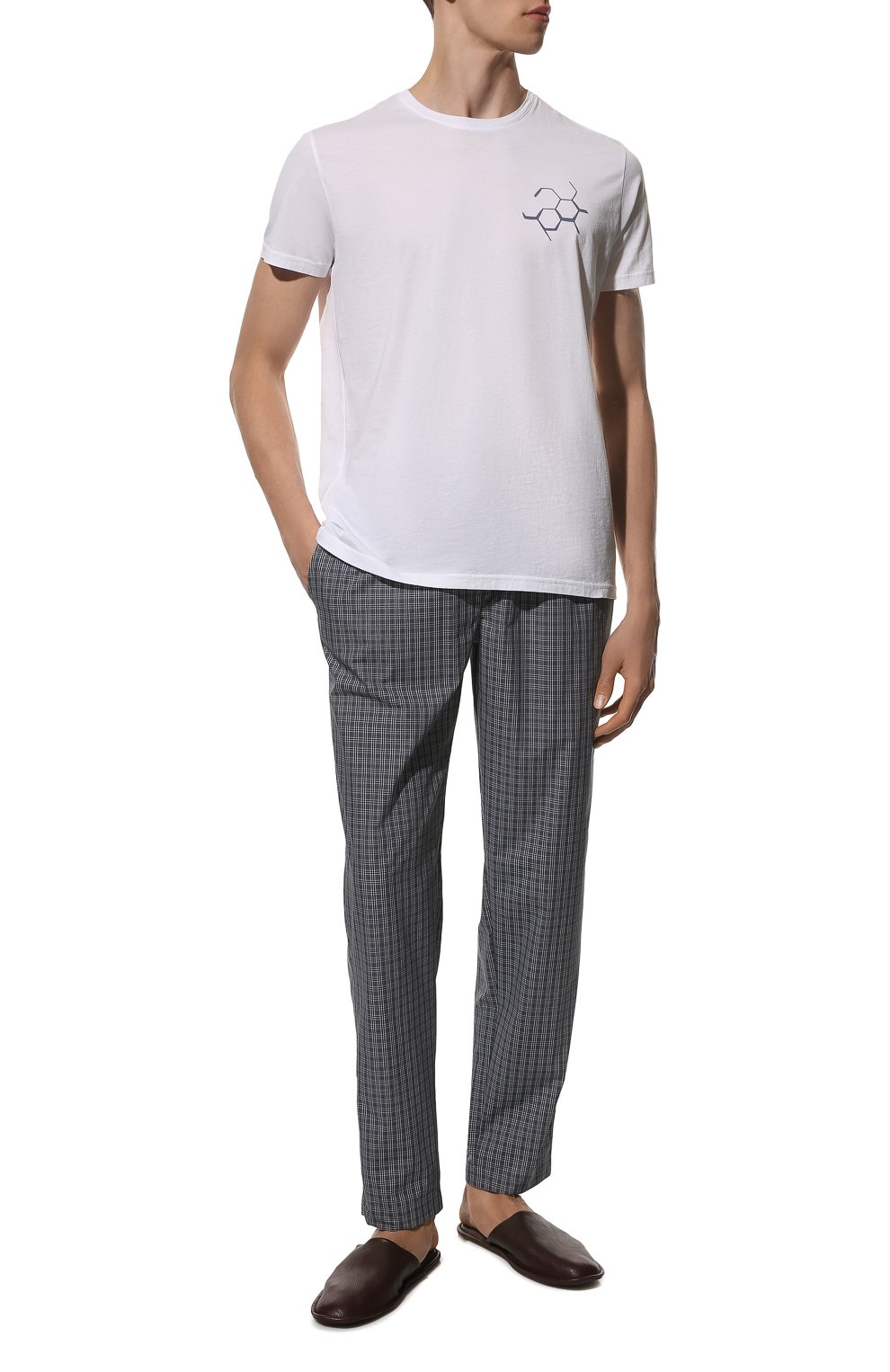 Хлопковые домашние брюки HANRO, арт. 075436, фото 2