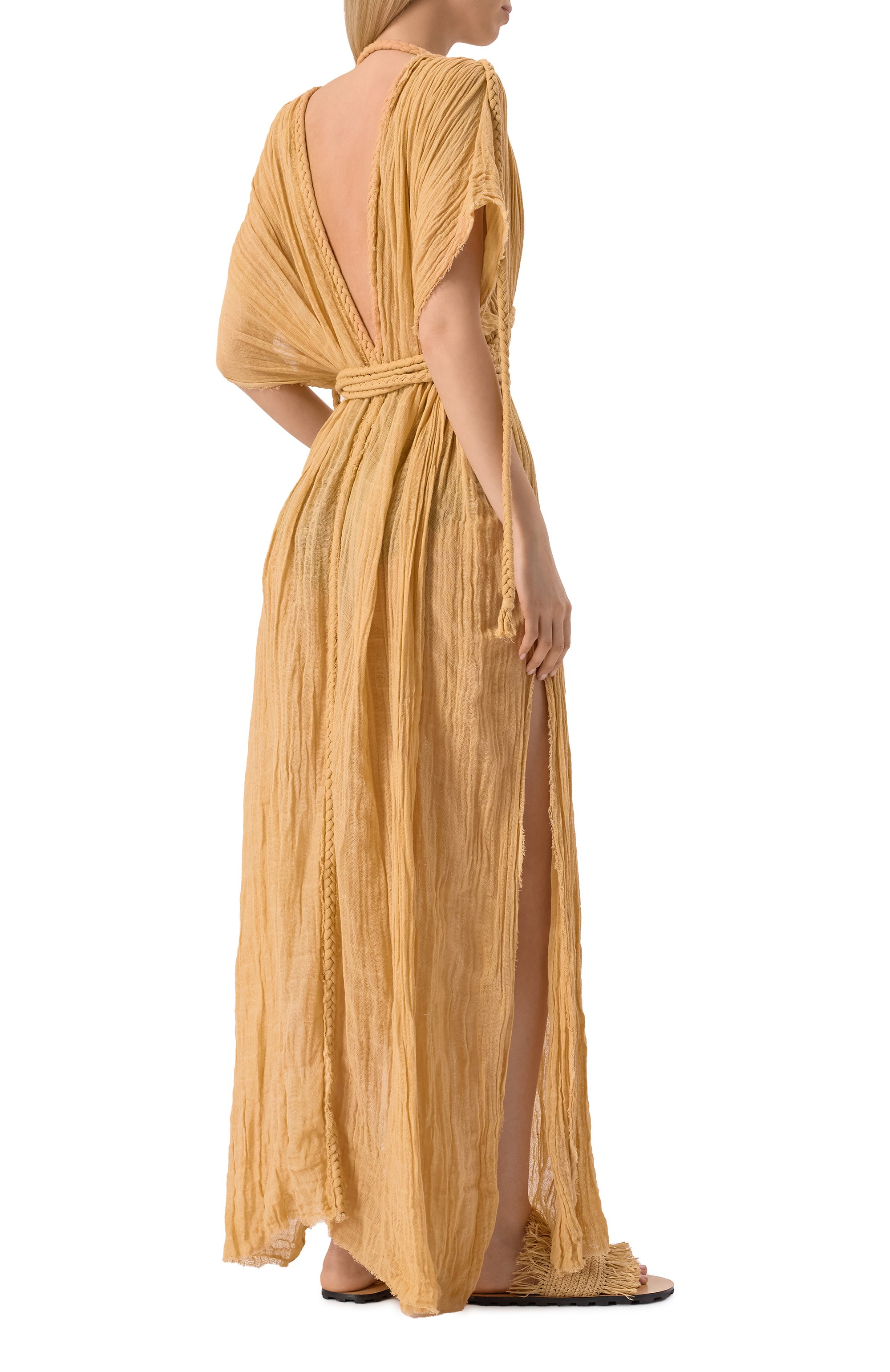 Хлопковая туника KASIA KULENTY, арт. ATHENA G0WN, фото 4