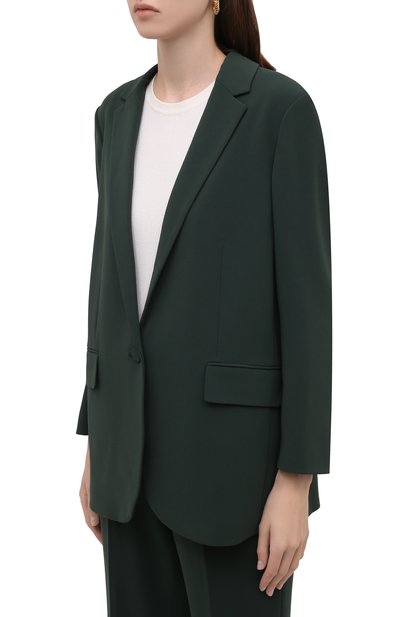 Жакет THEORY темно-зеленого цвета по цене 74700 руб., арт. L0109103, фото 3 Жакет THEORY, арт. L0109103, фото 3